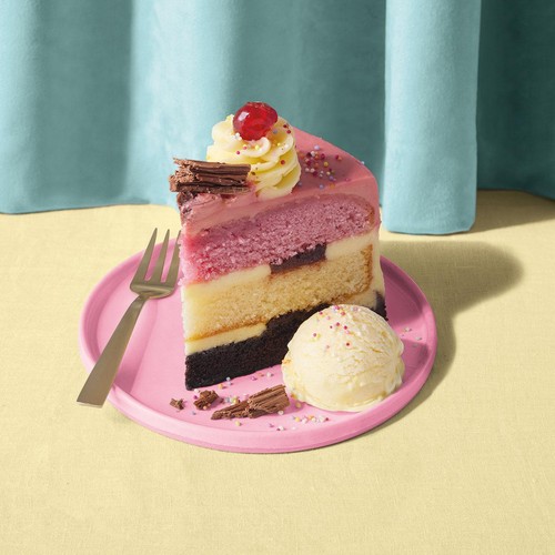 M&S Neapolitan Ice Cream Parlour Cake