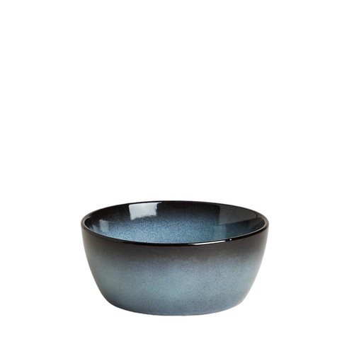 M&S Amberley Reactive Cereal Bowl, Navy