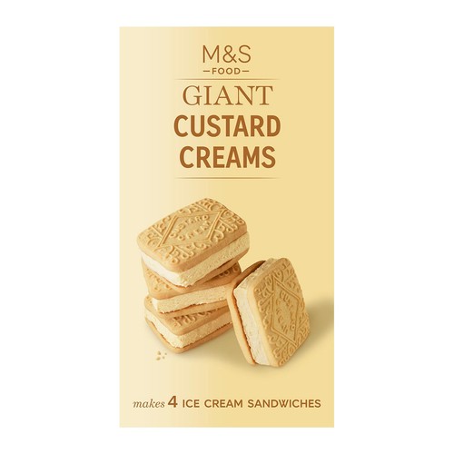 M&S Giant Custard Cream Make Your Own