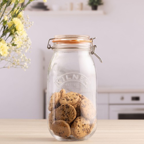 Kilner Clip Top Round Jar 2L