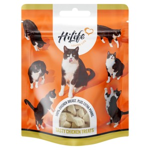 HiLife It's only Natural Chicken Breast Cat Treats
