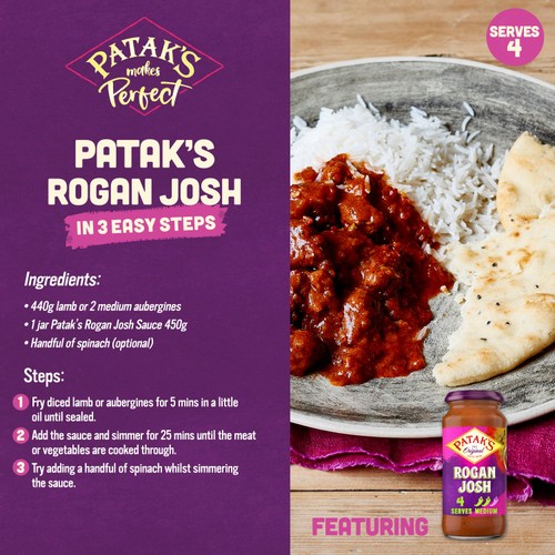 Patak's Rogan Josh Curry Sauce