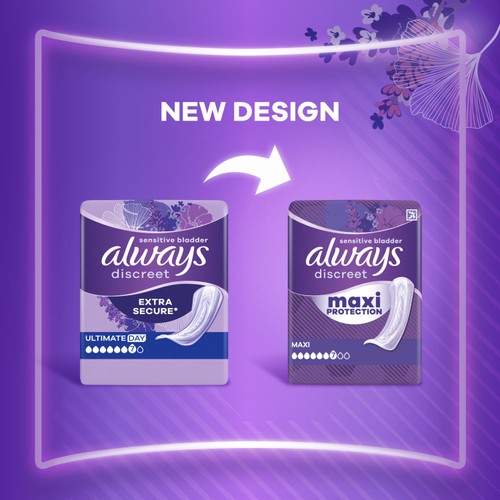 Always Discreet Incontinence Pads Ultimate Day