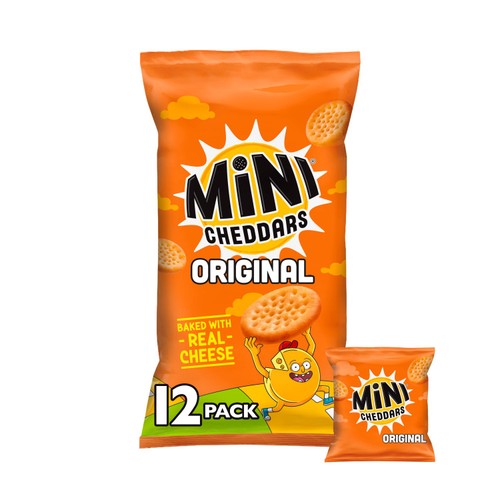 Jacob's Mini Cheddars Original Multipack Baked Snacks