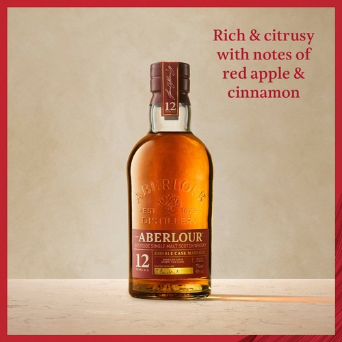 Aberlour 12 Year Old Speyside Single Malt Scotch Whisky With Giftbox