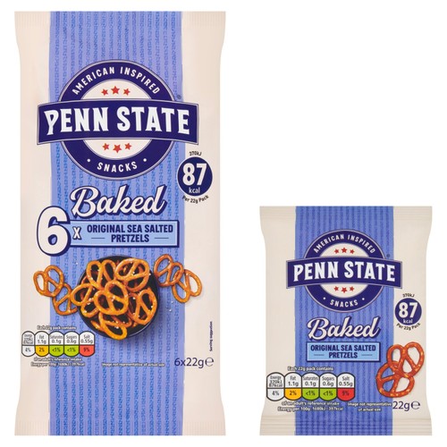 Penn State Sea Salted Multipack Pretzels