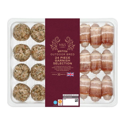 M&S British 24 Piece Garnish Selection