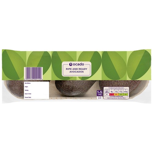 Ocado Medium Ripe & Ready Avocados