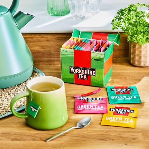 Yorkshire Tea Green Tea Selection Pack Enveloped Tea Bags