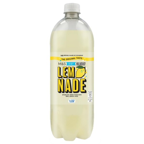M&S Diet Sparkling Cloudy Lemonade