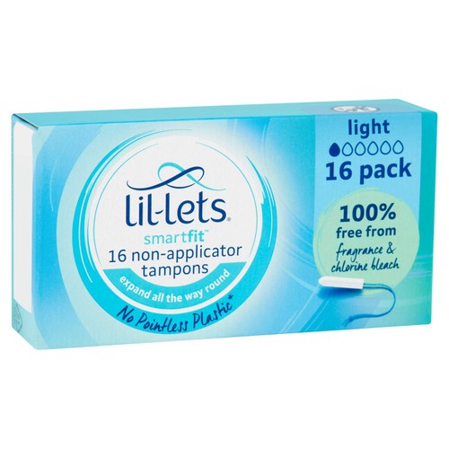 Lil-Lets SmartFit Non-Applicator Tampons Lite