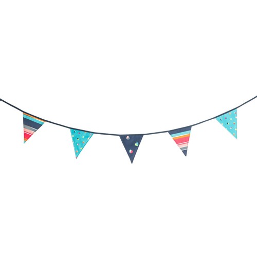 Beau & Elliot Mini Confetti Bunting 15 Flags 6.5m