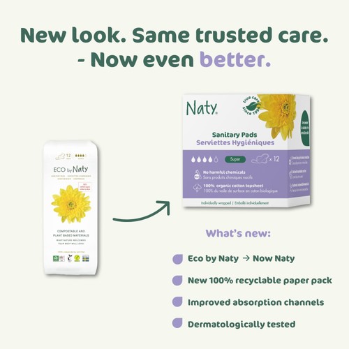 Naty Sanitary Pads Super