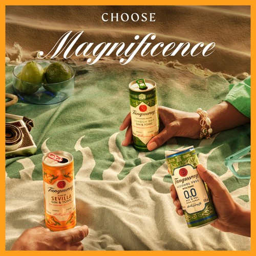 Tanqueray Flor De Sevilla Gin & Tonic Ready to Drink Can