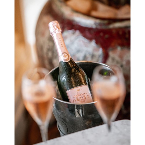 Deutz Brut Rose Champagne with Gift Box