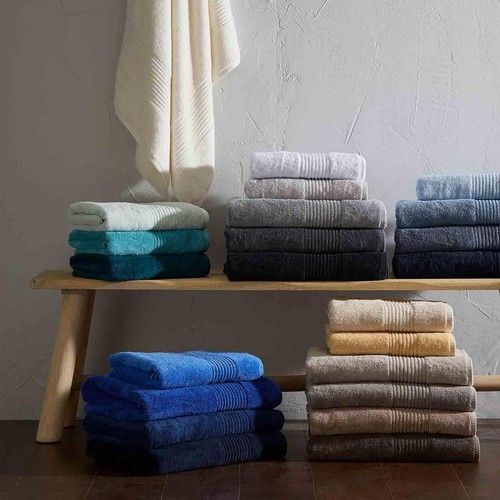 M&S Luxury Egyptian Cotton Hand Towel, Mocha