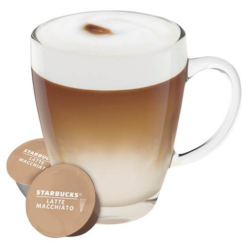 STARBUCKS Latte Macchiato Coffee Pods by NESCAFE Dolce Gusto Ocado