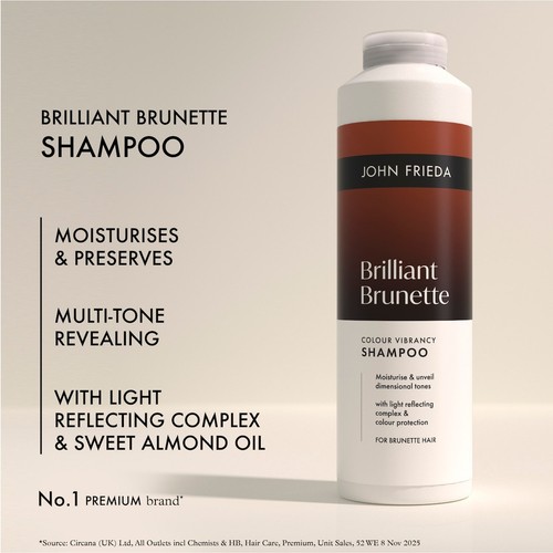 John Frieda Brilliant Brunette Colour Vibrancy Shampoo