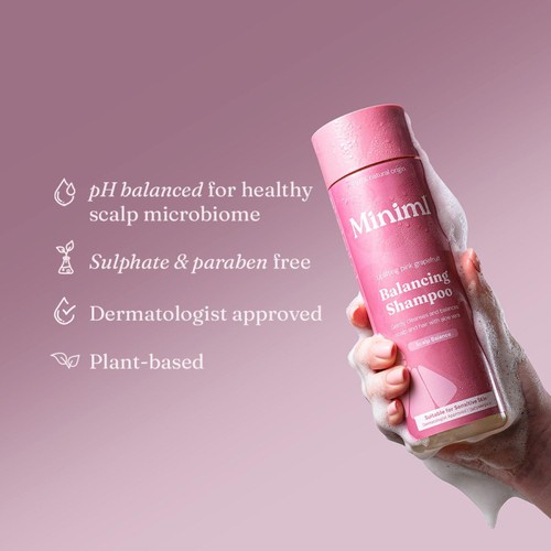 Miniml Balancing Shampoo Pink Grapefruit & Aloe Vera Refill