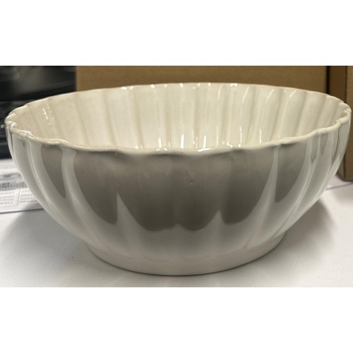M&S Scallop Cereal Bowl, Natural