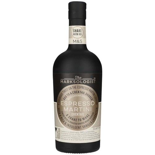 M&S Marksologist Vanilla Espresso Martini