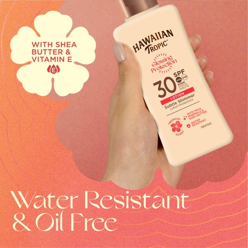 Hawaiian Tropic Glowing Protection Lotion SPF 30 Mini