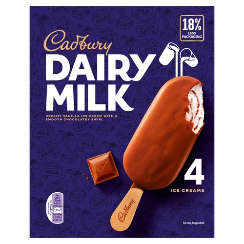 Cadbury Dairy Milk Ice Cream