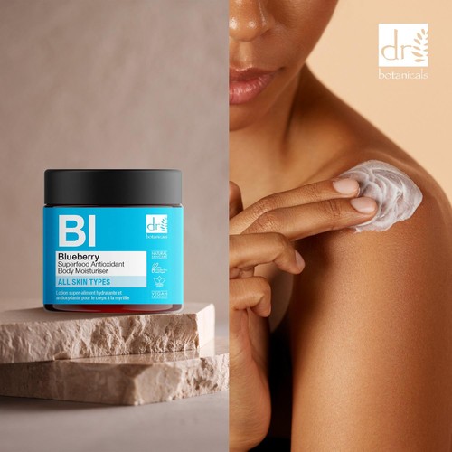Dr Botanicals Apothecary Blueberry Superfood Antioxidant Body Moisturiser