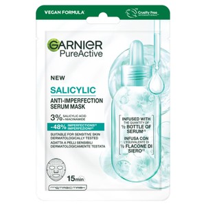 Garnier Pure Active Salicylic Face Sheet Tissue Mask 20Ml