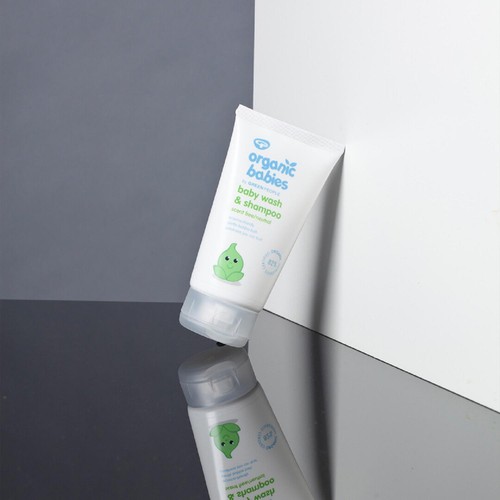 Organic Babies Scent Free Wash & Shampoo 