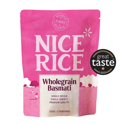 Nice Rice Wholegrain Basmati Microwave Rice