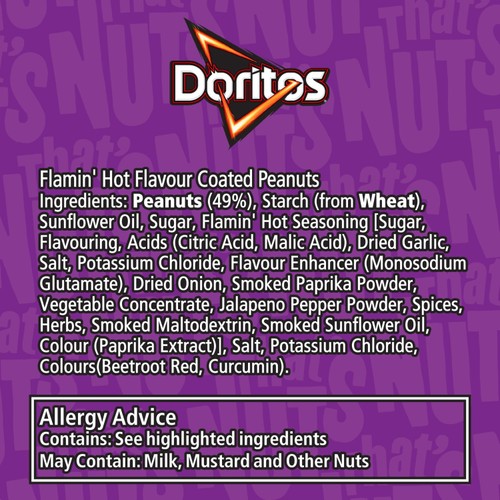 Thats Nuts Doritos Extra Flamin Hot