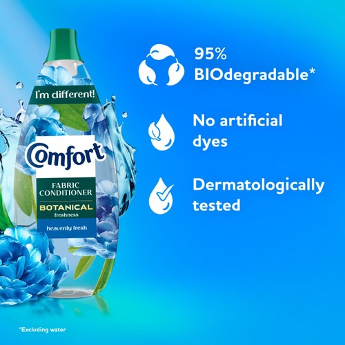 Comfort Botanical Fabric Conditioner Heavenly Fresh 86 Washes