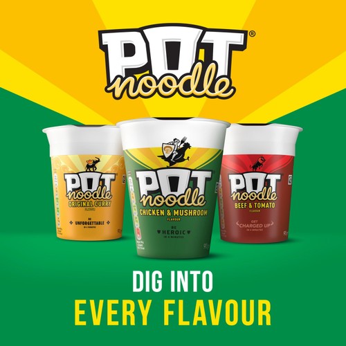 Pot Noodle Chicken & Mushroom