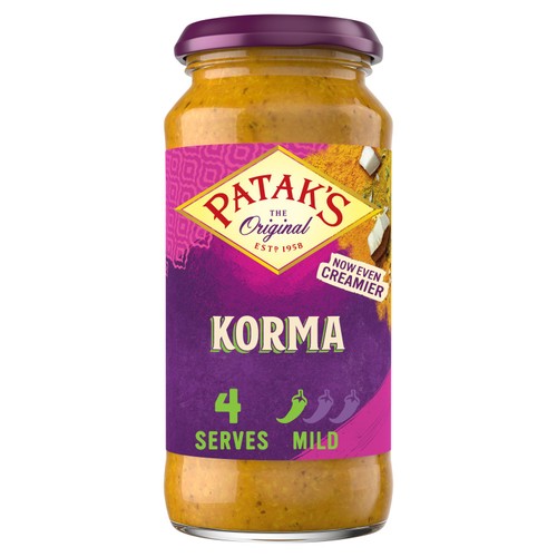 Patak's Korma Curry Sauce 