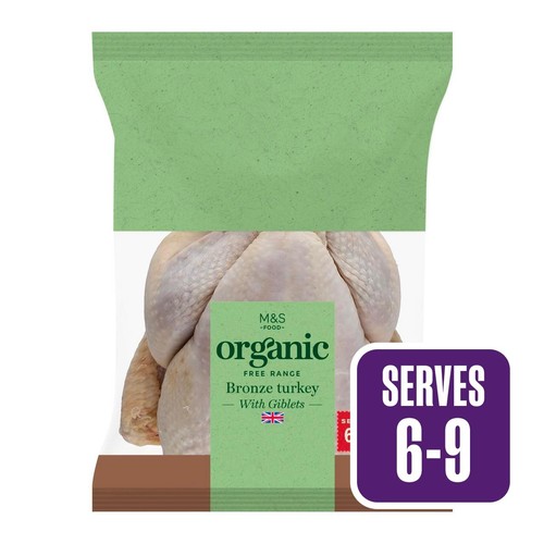 M&S Organic Pembrokeshire Bronze Turkey