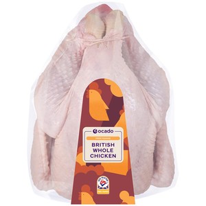 Ocado Free Range Whole Chicken