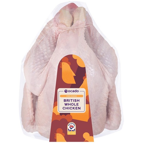 Ocado Free Range Whole Chicken