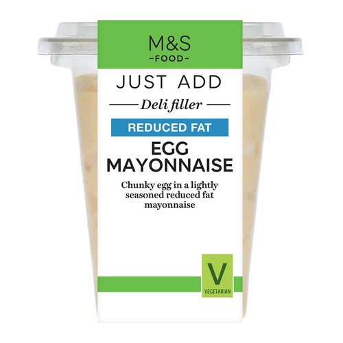 M&S Reduced Fat Egg Mayonnaise Deli Filler