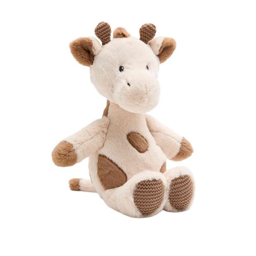 M&S Unisex Plush Giraffe Toy, 0+ Months, Yellow