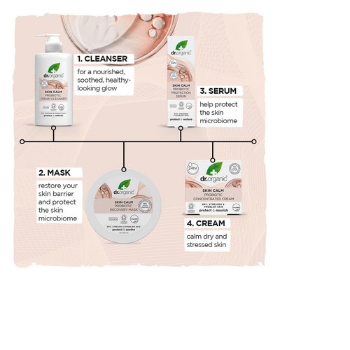 Dr Organic Probiotic Skin Calm Cream Cleanser