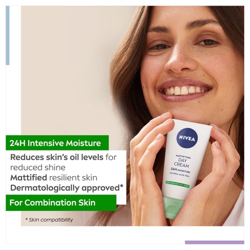 NIVEA Day Cream Face Moisturiser for Combination Skin