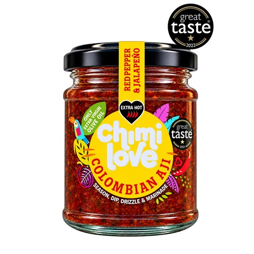 Chimilove Red Pepper & Red Jalapeno Aji Sauce