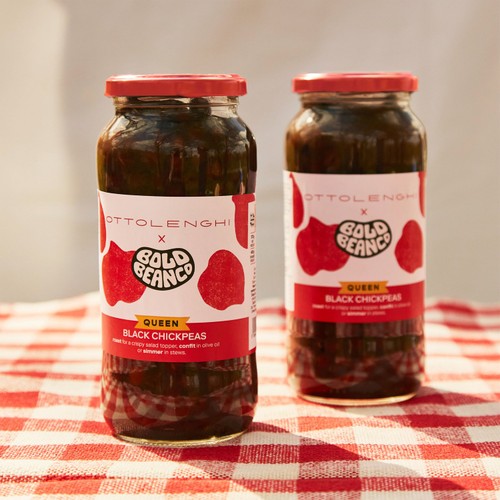 Bold Bean Co Ottolenghi Queen Black Chickpeas