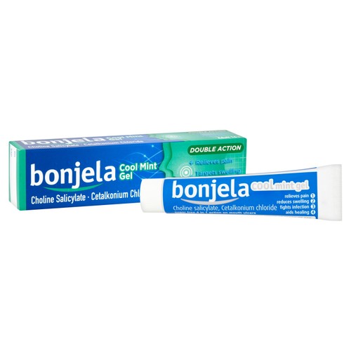 Bonjela Adult Mouth Ulcer Pain Relief Cool Mint Gel