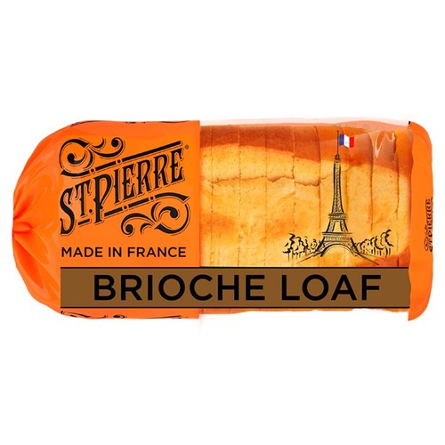 St Pierre Sliced Brioche Loaf, 500g St Pierre Sliced Brioche Loaf, 500g