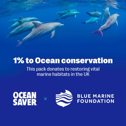 OceanSaver Plastic Free Non-Bio Laundry Detergent Sheets