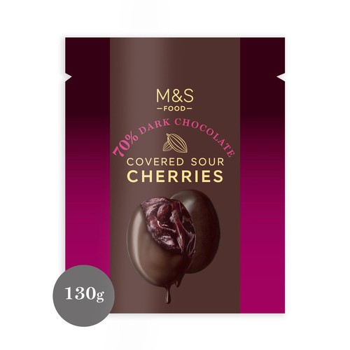 M&S 70% Dark Chocolate Sour Cherries