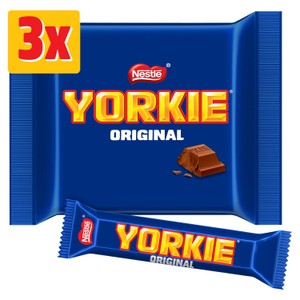Yorkie Milk Chocolate Bar Multipack 46g 3 Pack