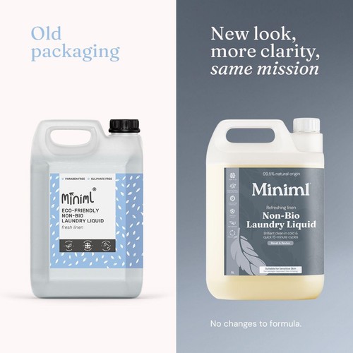 Miniml Laundry Liquid Fresh Linen